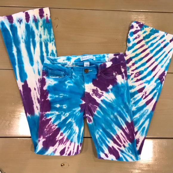 fallon taylor tie dye jeans